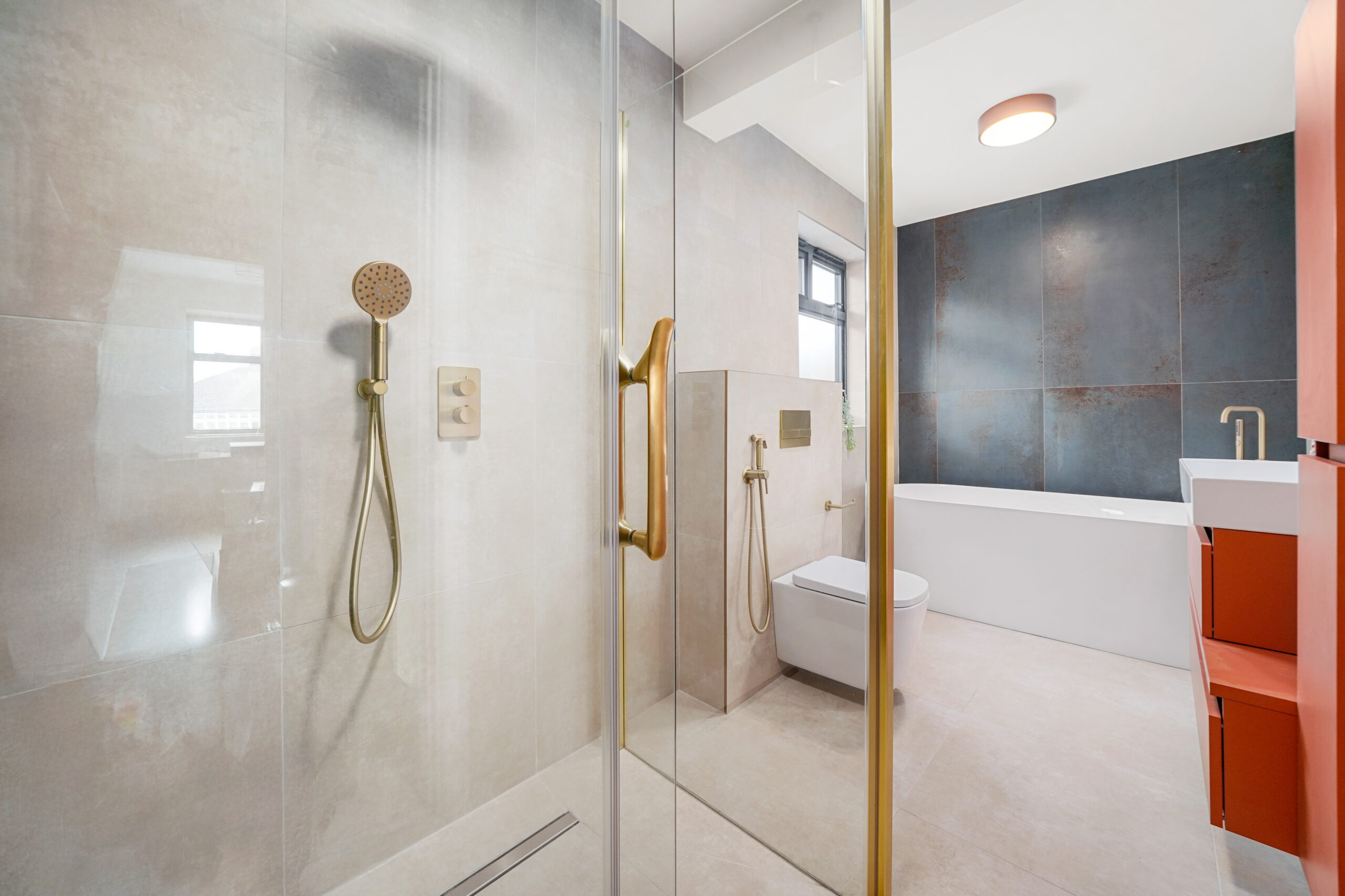 Abbotsford Gardens Bathroom Design in Woodford — Woodford, London