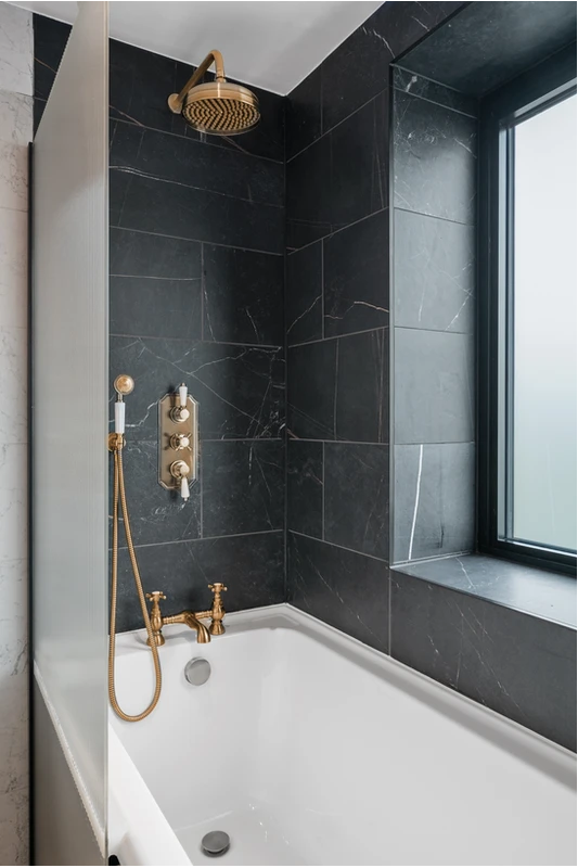 Boutique Hotel Style Bathroom Design in Ilford — completed bathroom photograph 4