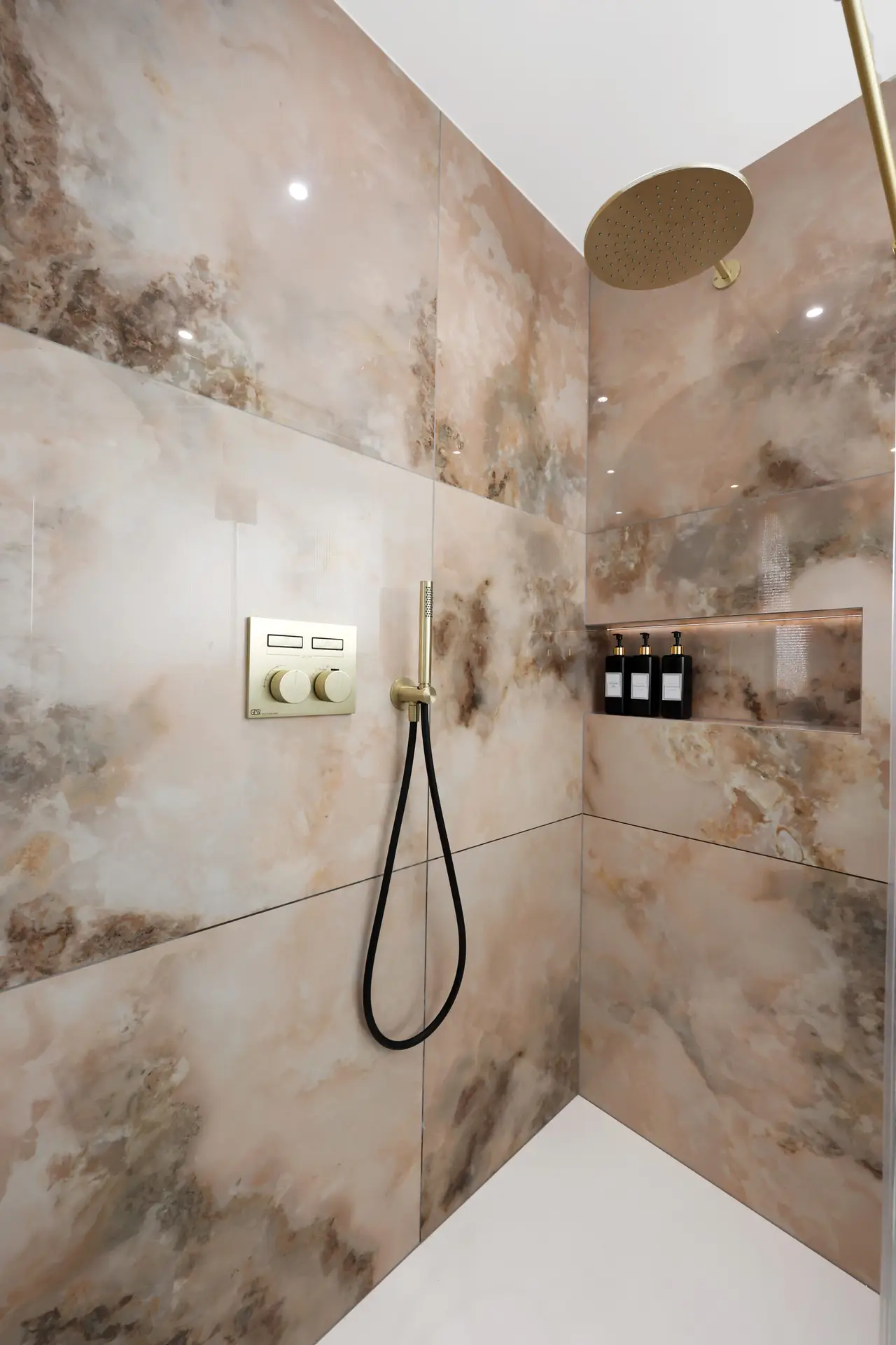 Luxury Family Bathroom Design in Ilford — completed bathroom photograph 2